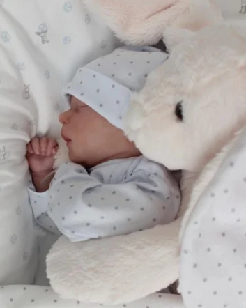 Sleeping Boy Reborn Baby Doll - 17-Inch Flexible Toddler, photo 2