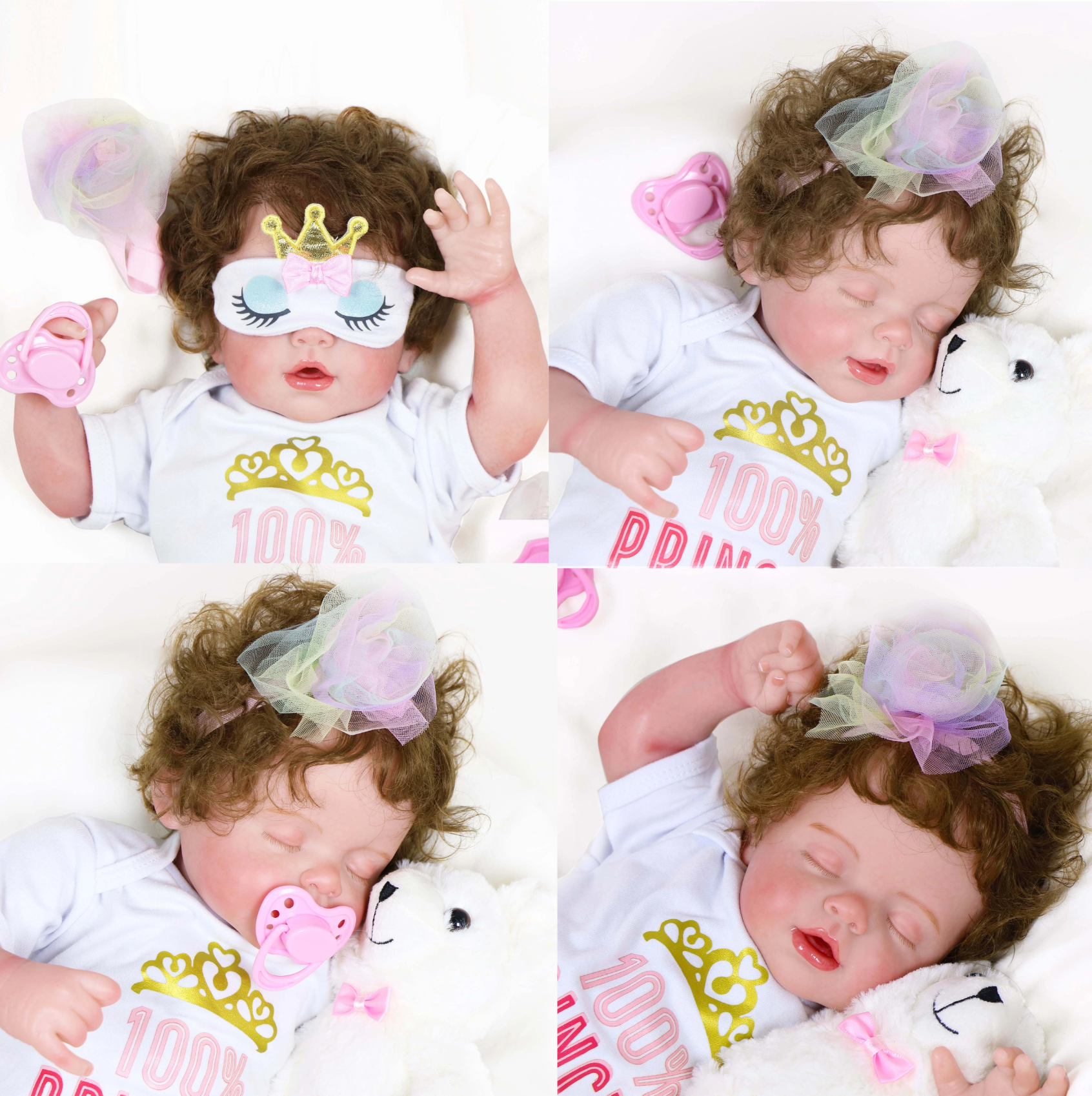 Aura Limited Sleeping Reborn Baby Girl with Weighted Soft Body