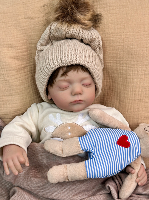 Avery Sleeping Newborn Reborn Baby Doll
