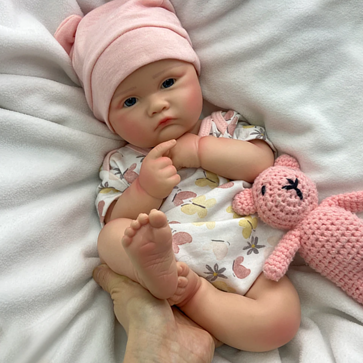Bella – 18" Full Body Silicone Reborn Baby Girl Doll – photo 2