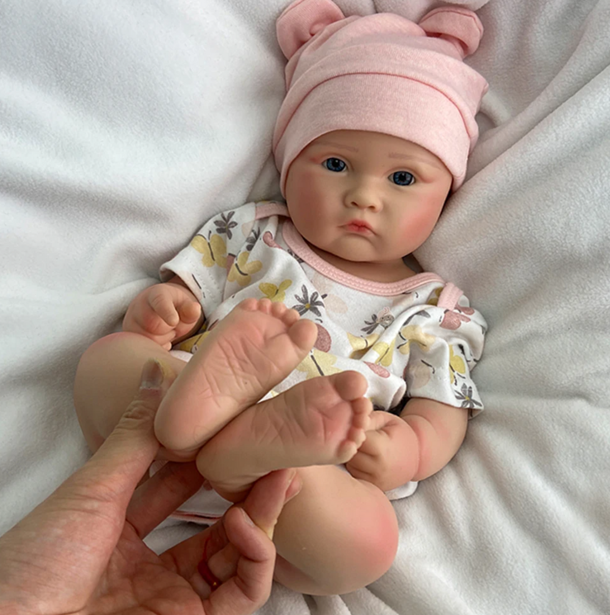 Bella – 18" Full Body Silicone Reborn Baby Girl Doll – photo 4