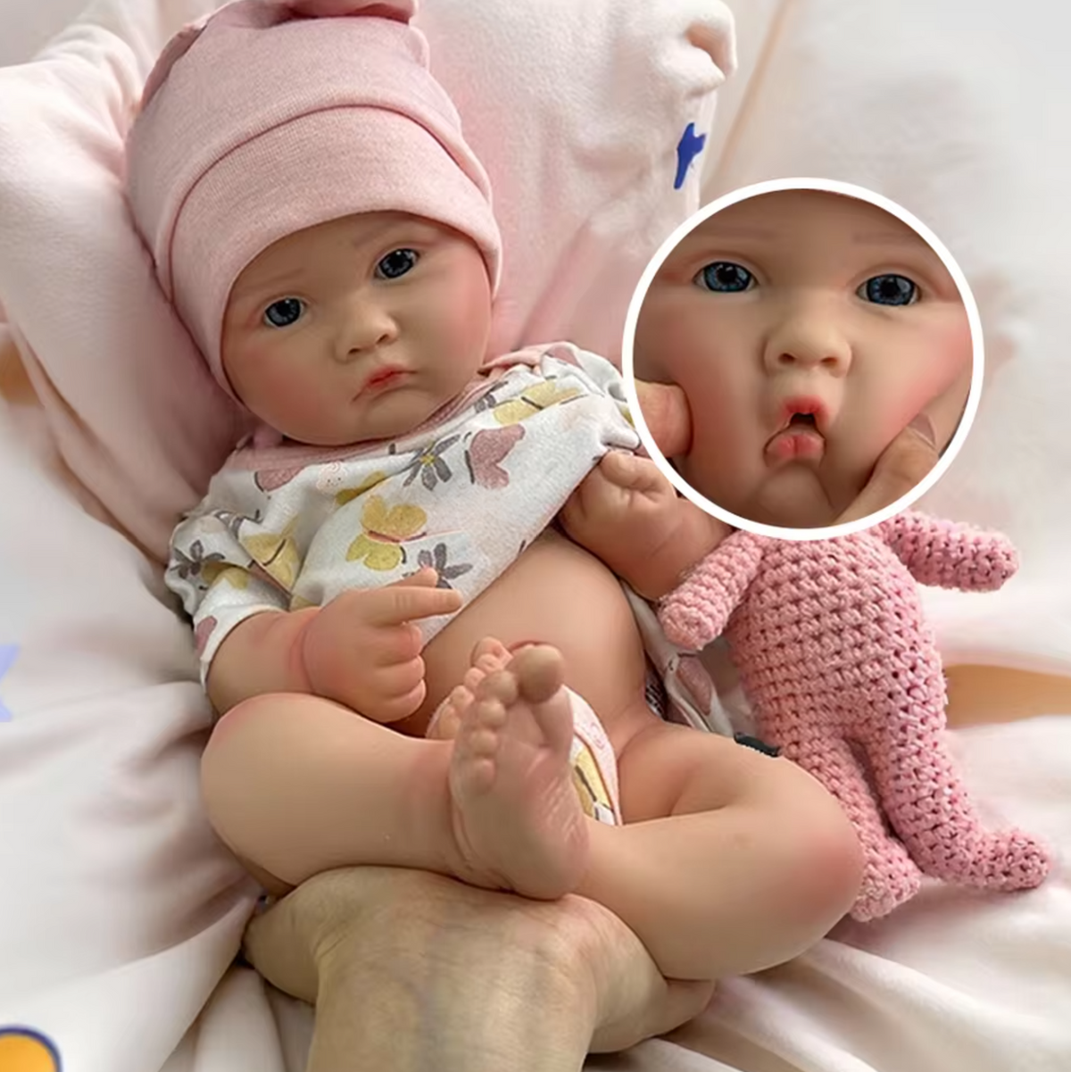 Bella – 18" Full Body Silicone Reborn Baby Girl Doll – photo 5