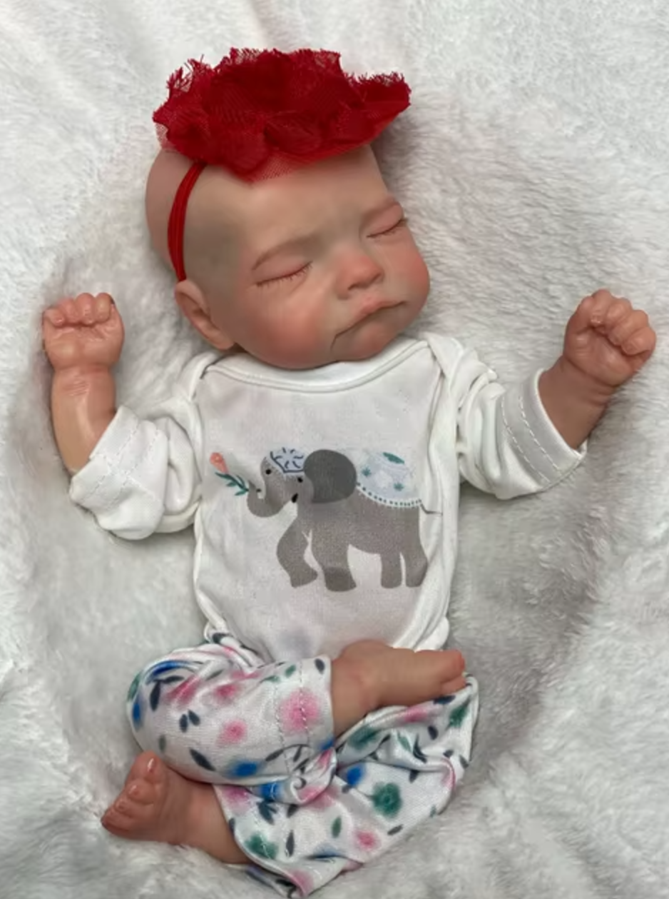 Alex: 28cm Hyper-Realistic Solid Silicone Reborn Doll – Waterproof and Lifelike with 3D Painted Skin – photo 4