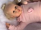 Ellie Realistic Reborn Baby Girl Doll with Hand-Rooted Hair