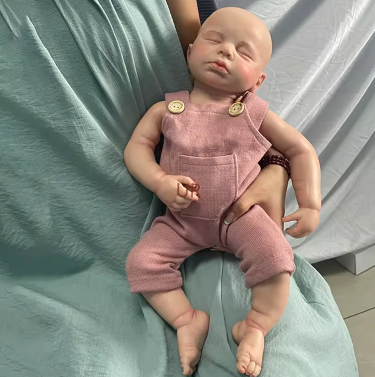 Ella Full Body Silicone Reborn Doll with Hand-Painted Details