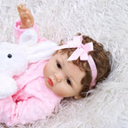 Sophie The Curly-Haired Silicone Toddler Reborn Doll