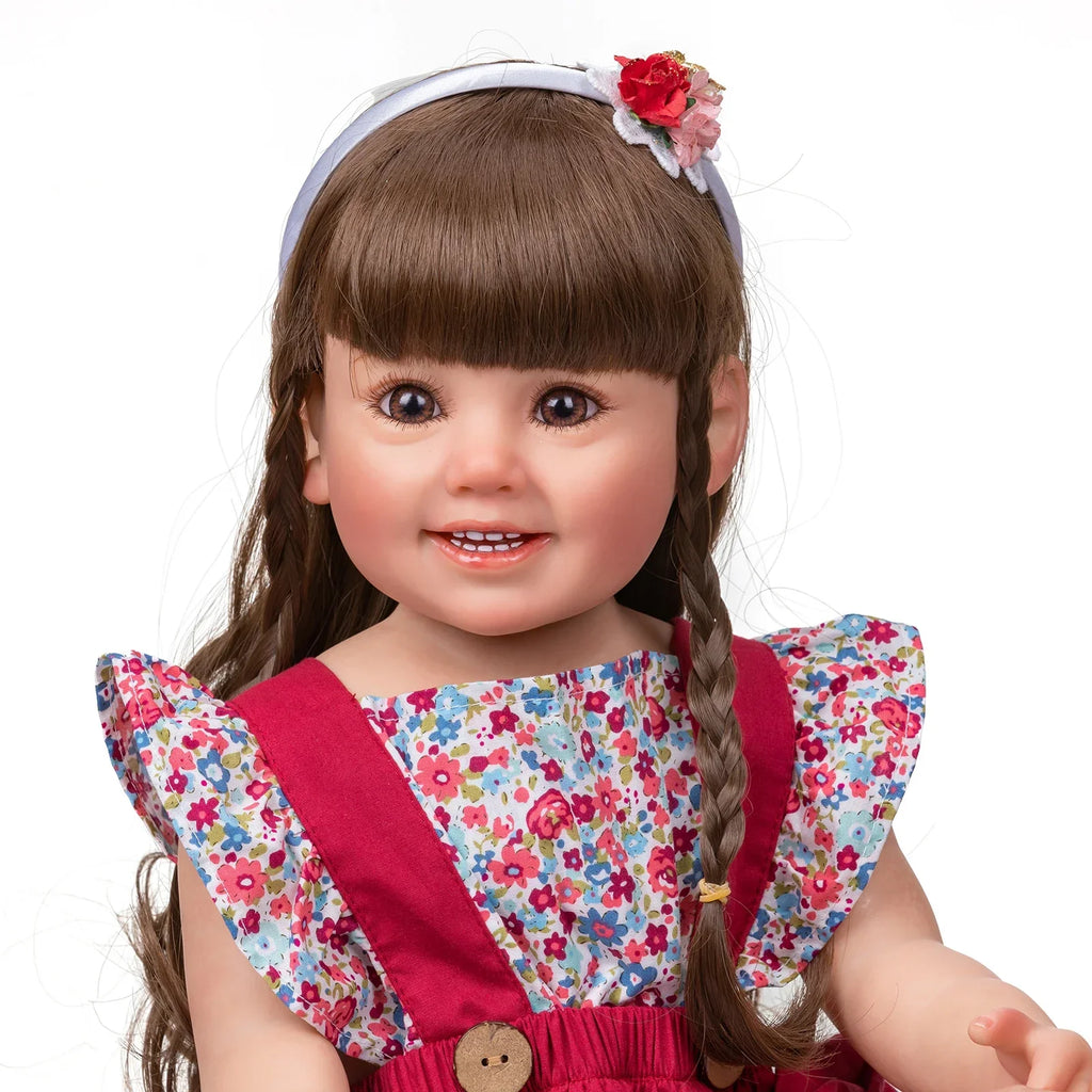"Cammi" Silicone Reborn Baby Girl with a Joyful Smile