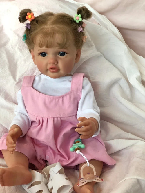 Bea Waterproof Silicone Reborn Toddler Doll