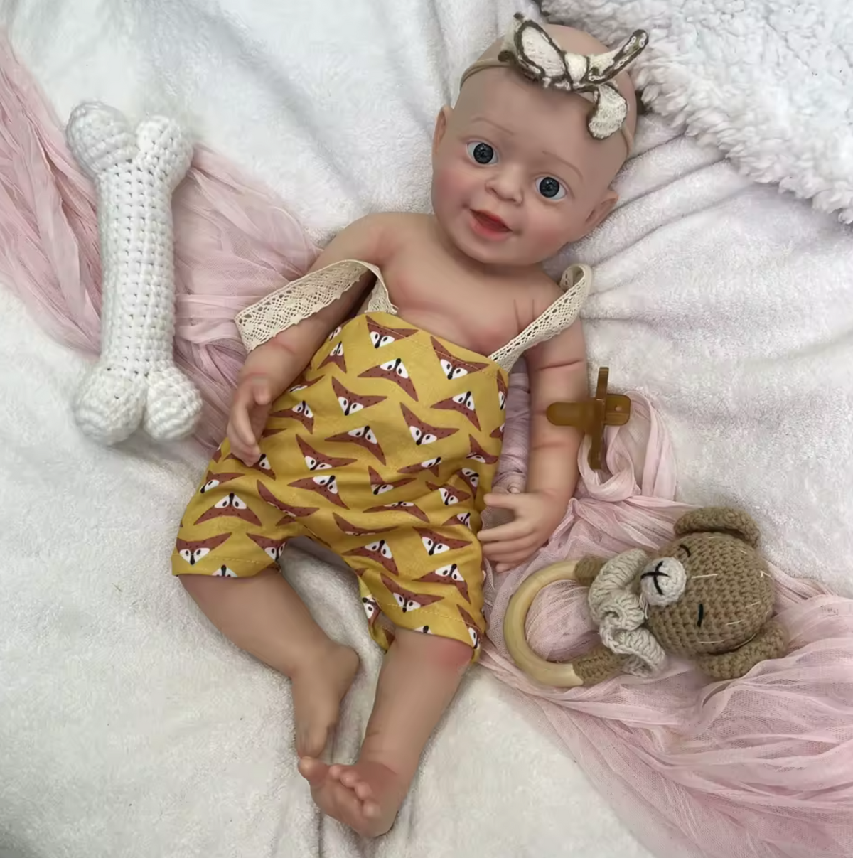 Leo – Full Body Silicone Reborn Baby Boy Doll