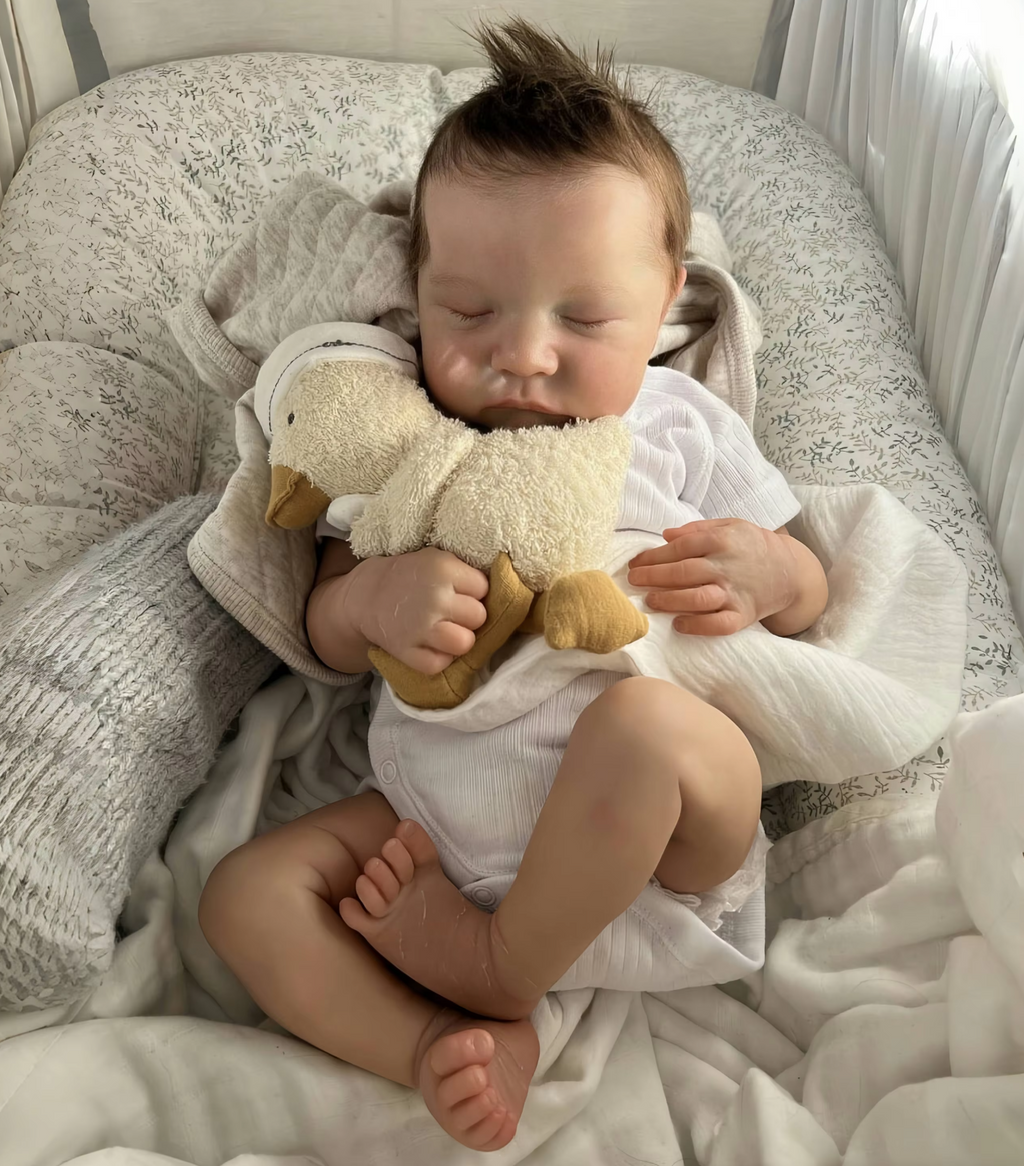Landen Newborn Silicone Reborn Doll