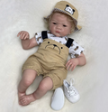 Charlie Lifelike Reborn Baby Doll with Rooted Blonde Hair