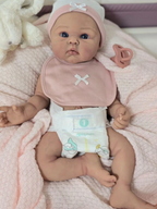 Lina – 18" Full Body Silicone Reborn Baby Girl – photo 3