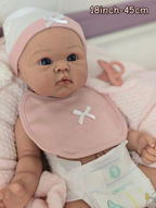 Lina – 18" Full Body Silicone Reborn Baby Girl – photo 4