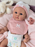 Lina – 18" Full Body Silicone Reborn Baby Girl