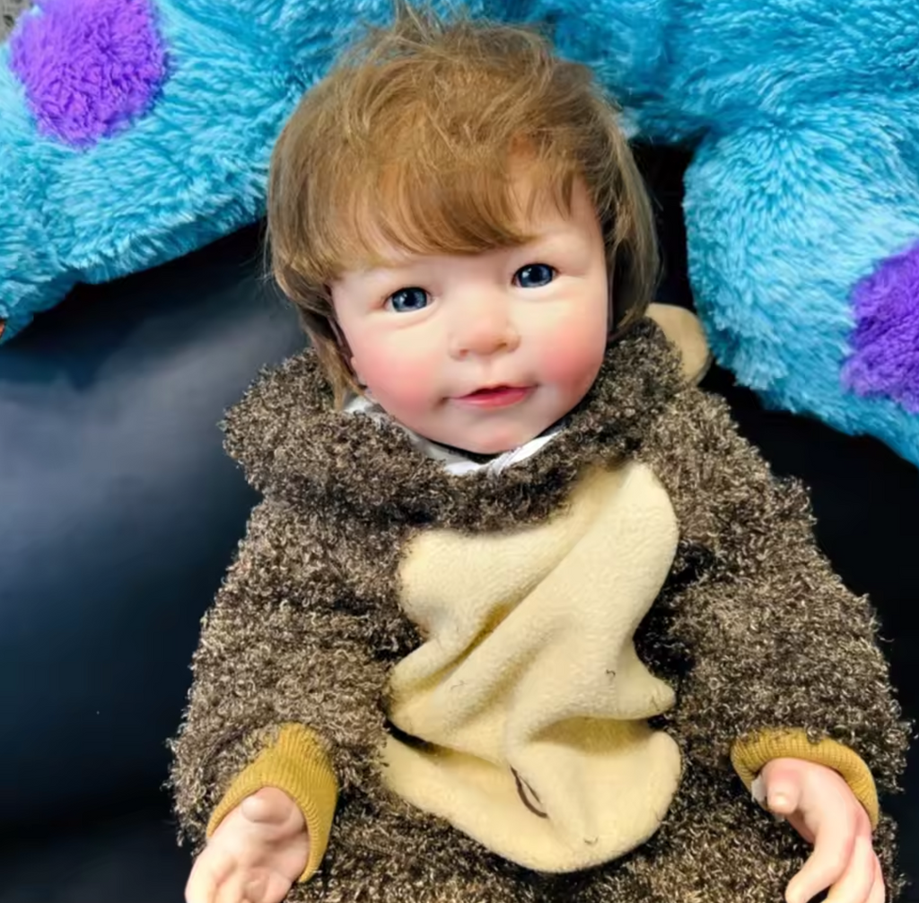 Lisa Cuddly Baby Reborn Doll in Hoodie