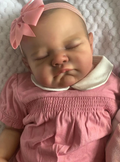 Matilda Newborn Reborn Baby Girl Doll with Blue Eyes