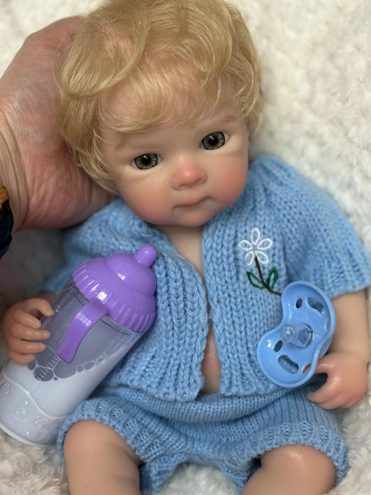 Millie – 13-Inch Full Body Silicone Reborn Baby Doll with Open Mouth – photo 2
