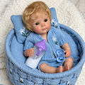 Millie – 13-Inch Full Body Silicone Reborn Baby Doll with Open Mouth