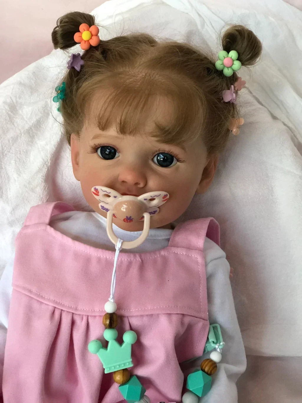 Lifelike Baby Girl Princess Toddler Girl Doll