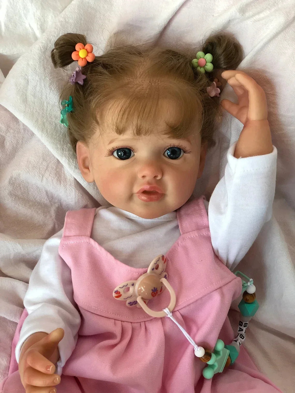 Lifelike Baby Girl Princess Toddler Girl Doll