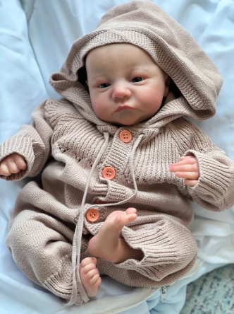 Lisa Newborn Lifelike Awake Reborn Baby Doll