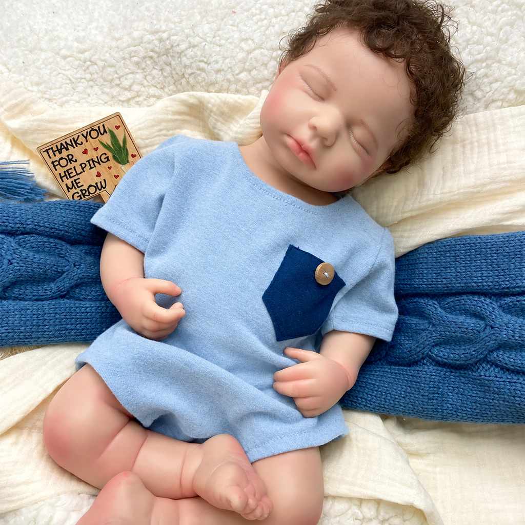 Remy Full Silicone Baby Doll – 20-Inch Reborn Boy or Girl – photo 5