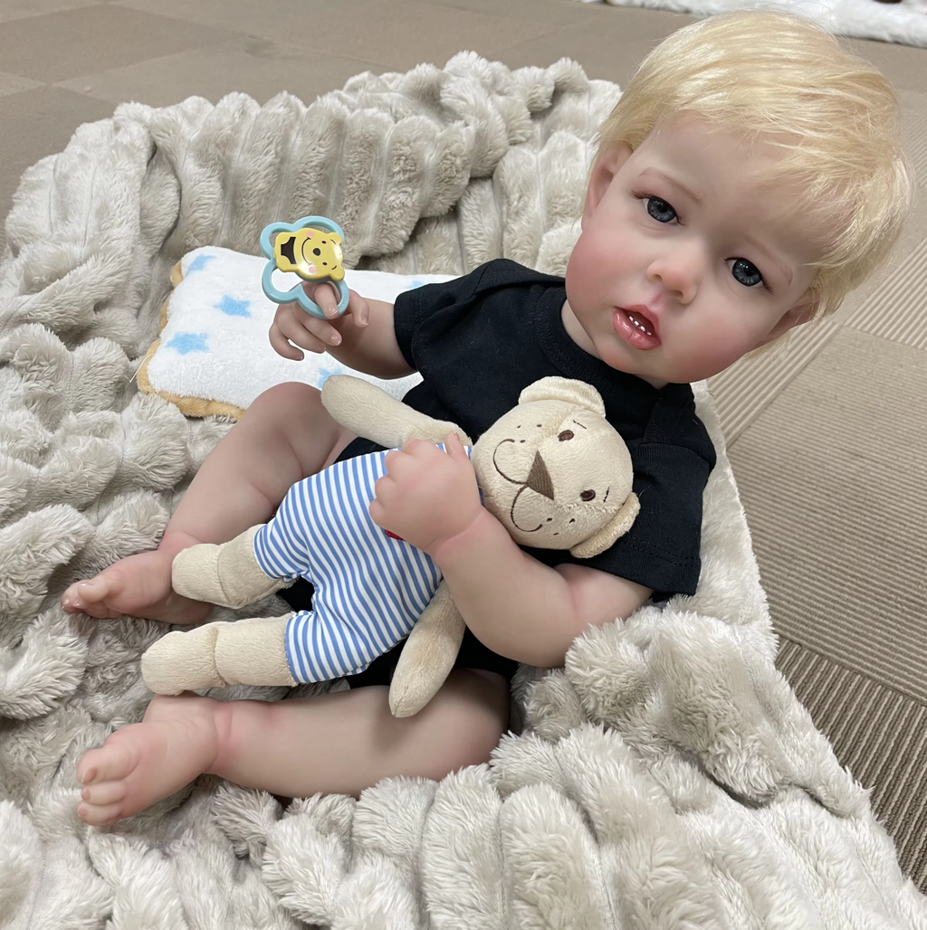 Rowan Realistic Reborn Baby Doll with Blonde Hair