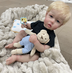 Rowan Realistic Reborn Baby Doll with Blonde Hair