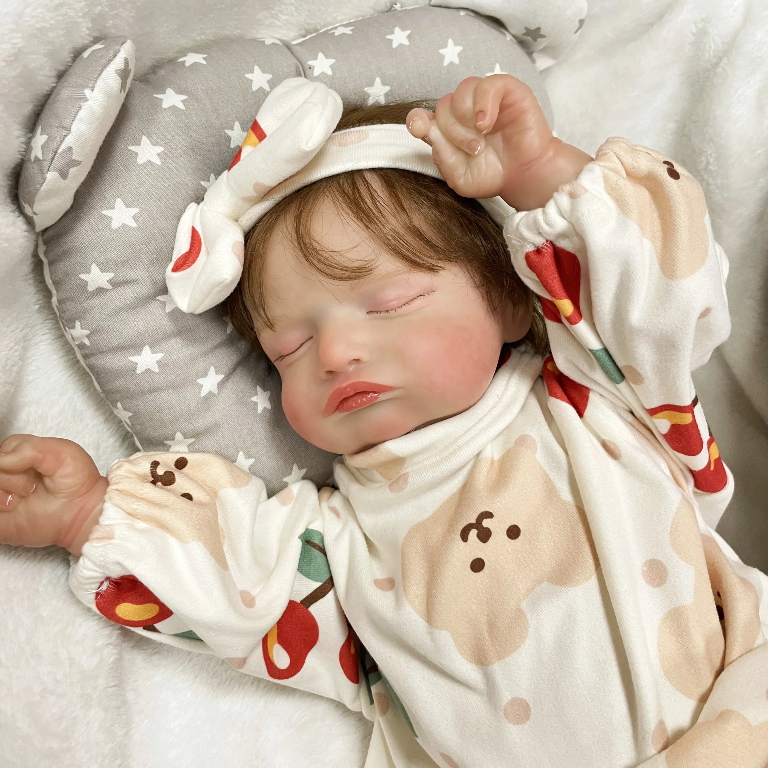 Gabriele bambola reborn con corpo intero in silicone