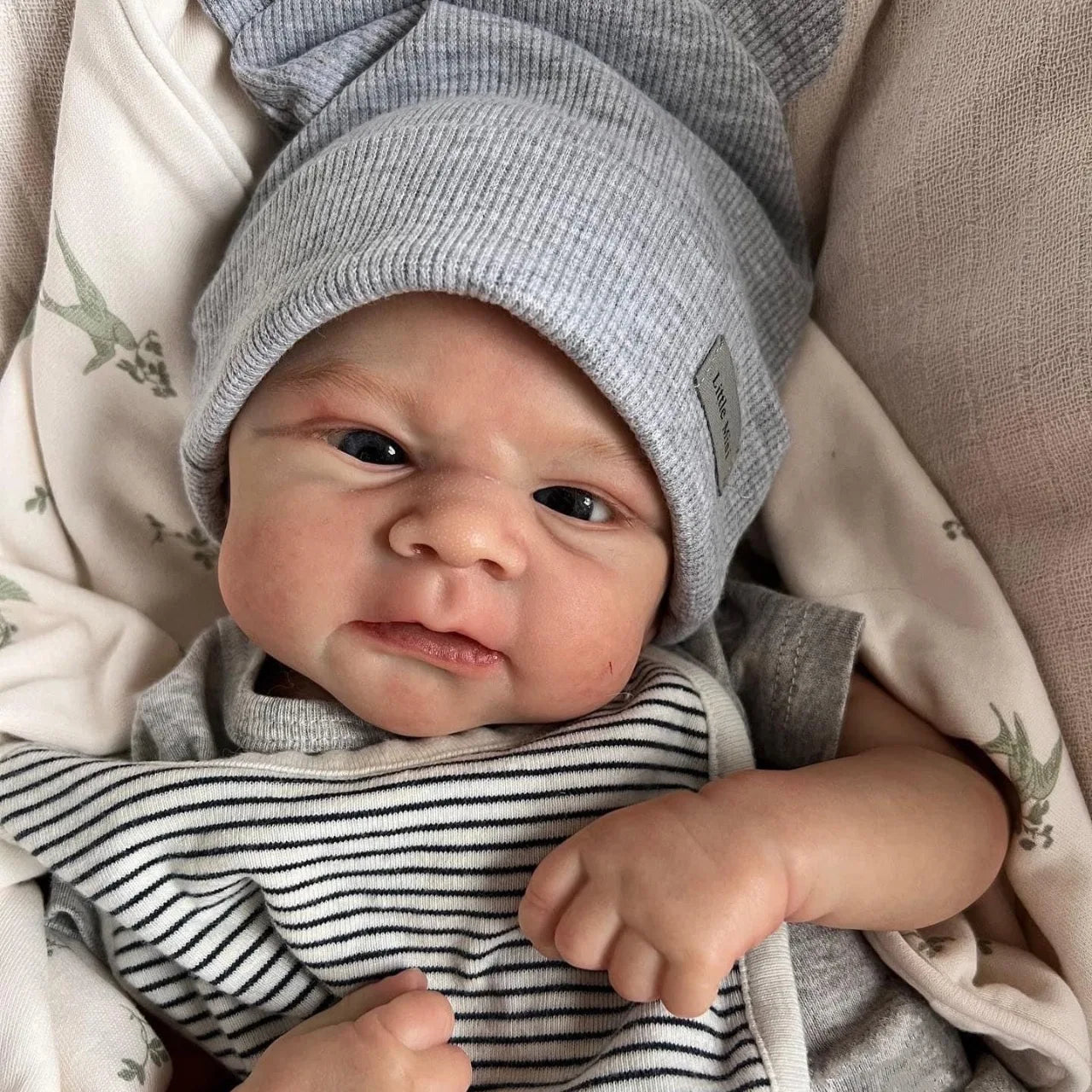 Alessia bambola reborn con occhi azzurri
