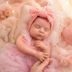 Eliana 18-Inch Full Silicone Baby Doll – Realistic Sleeping Reborn Baby Girl – photo 4