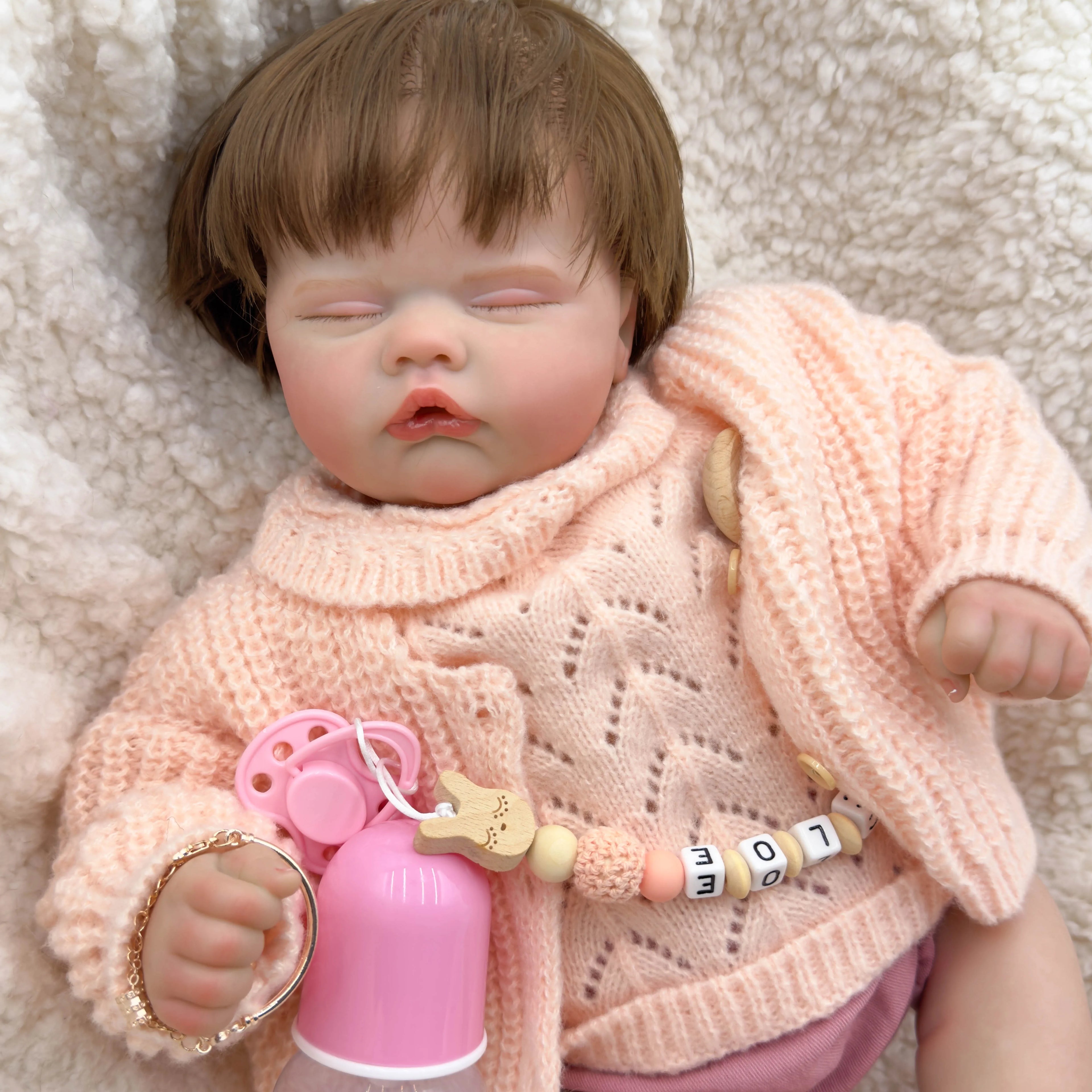 Quinbee The Lifelike Newborn Reborn Baby Doll