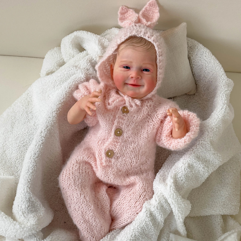 Sebastia The Awake Newborn Reborn Baby Doll