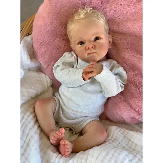 Sonny Reborn Baby Doll with Blonde Rooted Hair