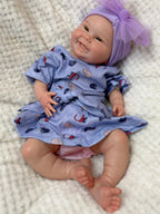 Rosie 18-Inch Full Silicone Baby Doll – Realistic Smiling Reborn Baby Girl – photo 7