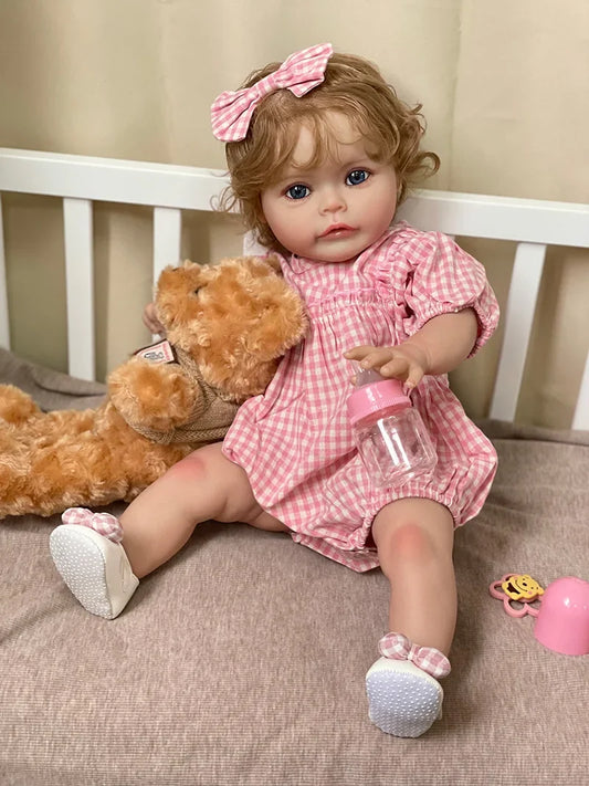 Florence Reborn Toddler Doll with Soft Cloth Body