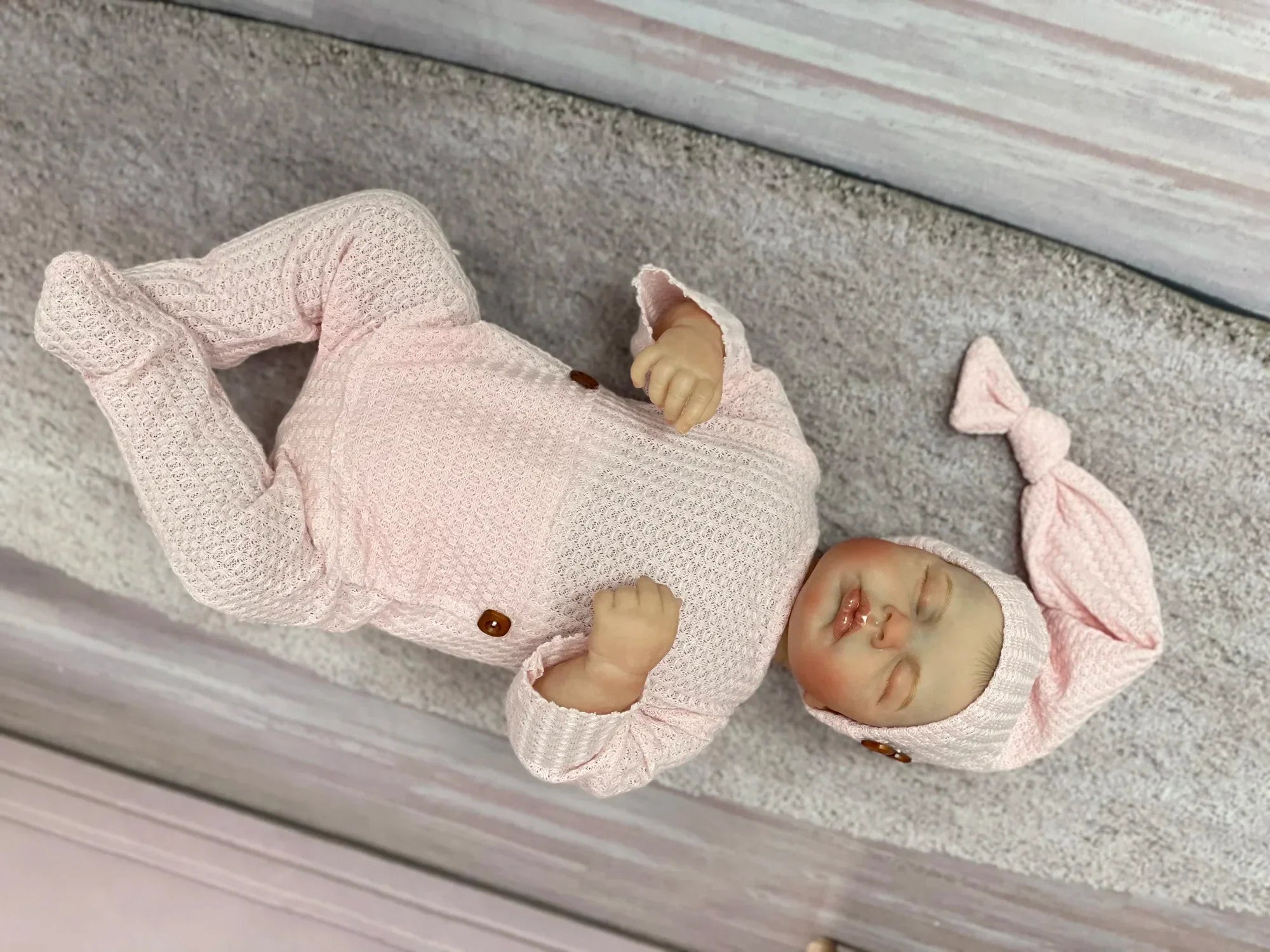 Harper & Hayden Twin Reborn Dolls with Hand Painted Details