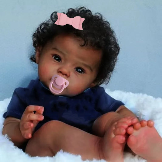 Sienna Reborn Baby Doll with Hand Rooted Hair