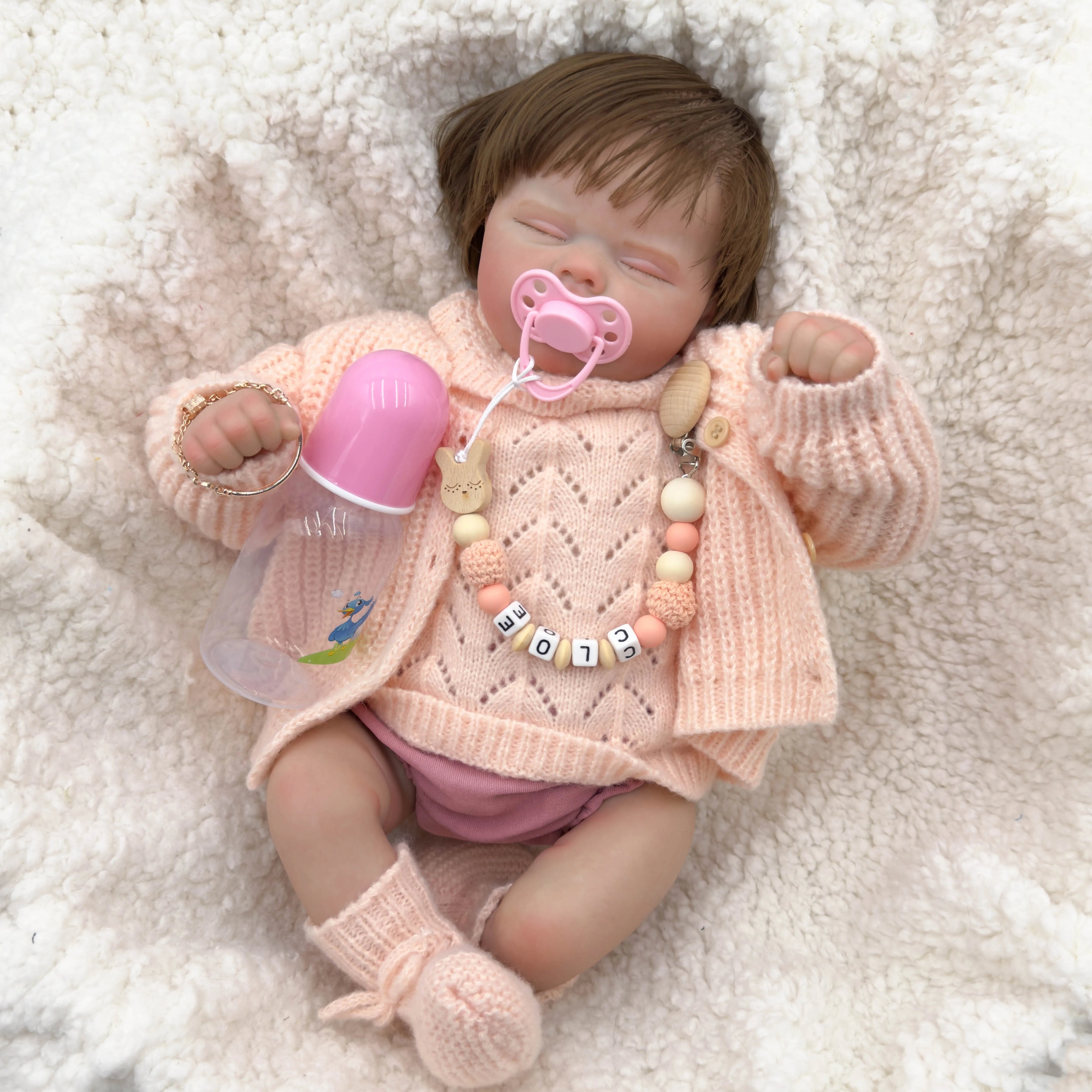 Quinbee The Lifelike Newborn Reborn Baby Doll