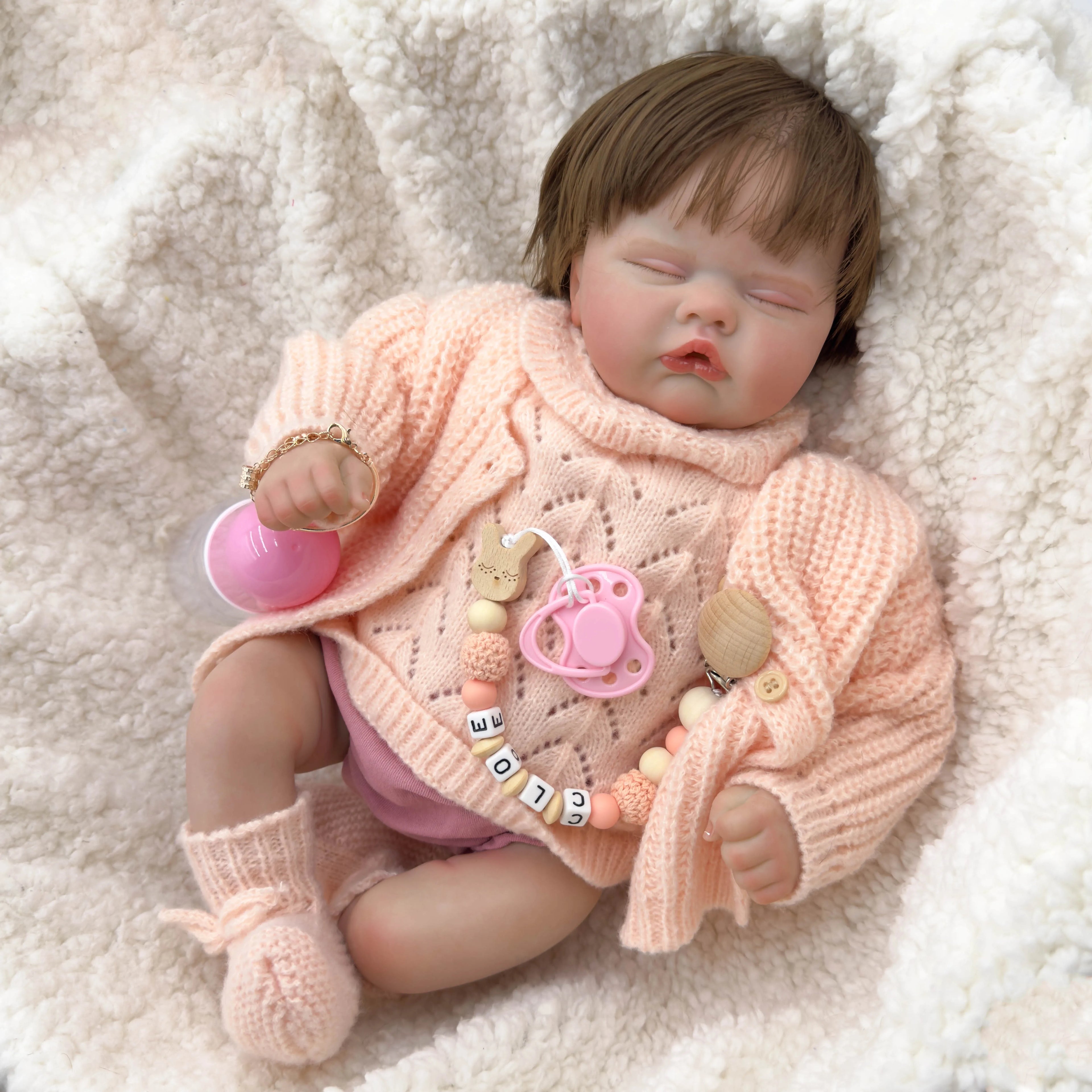 Quinbee The Lifelike Newborn Reborn Baby Doll