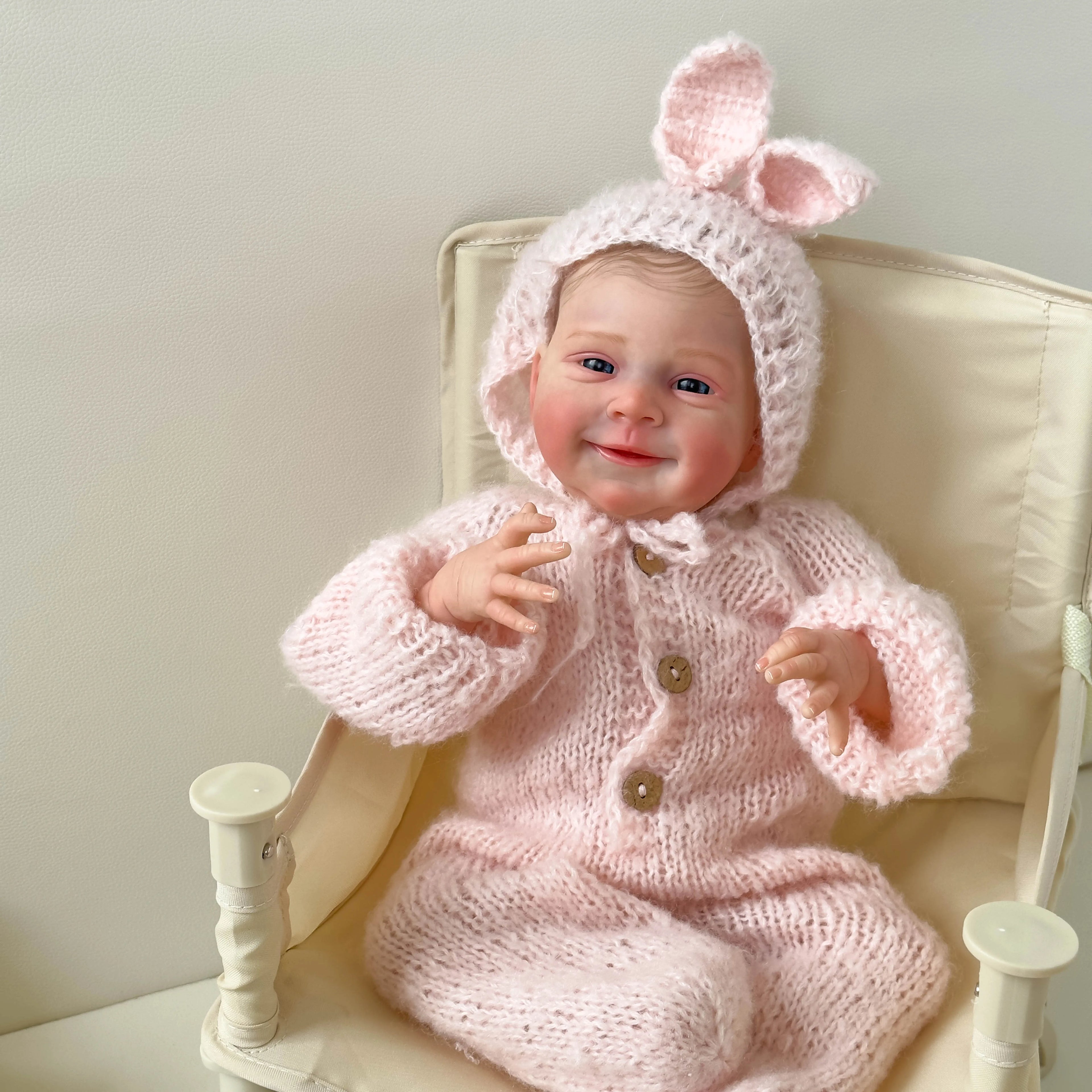 Sebastia The Awake Newborn Reborn Baby Doll