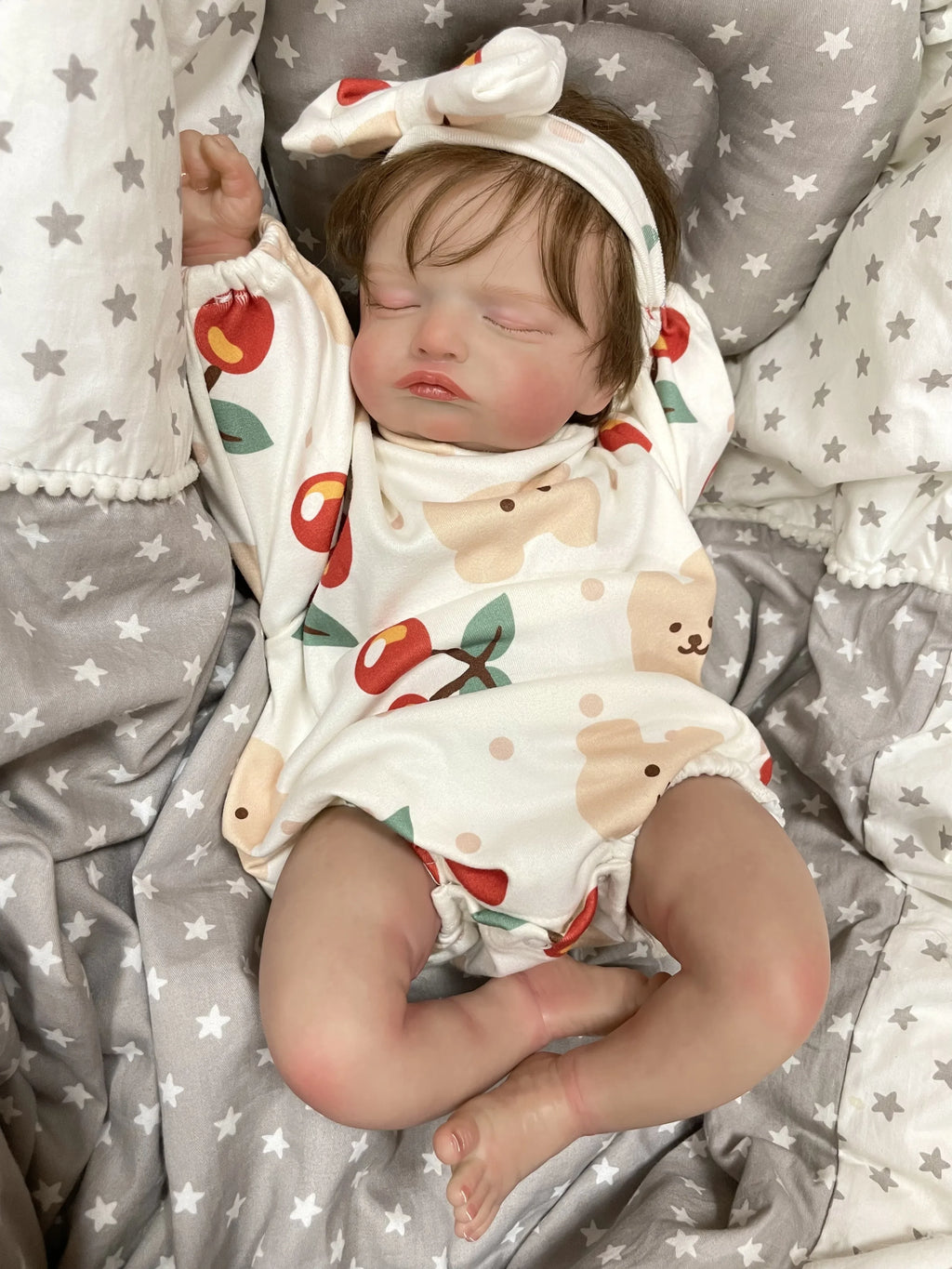 Gabriele bambola reborn con corpo intero in silicone