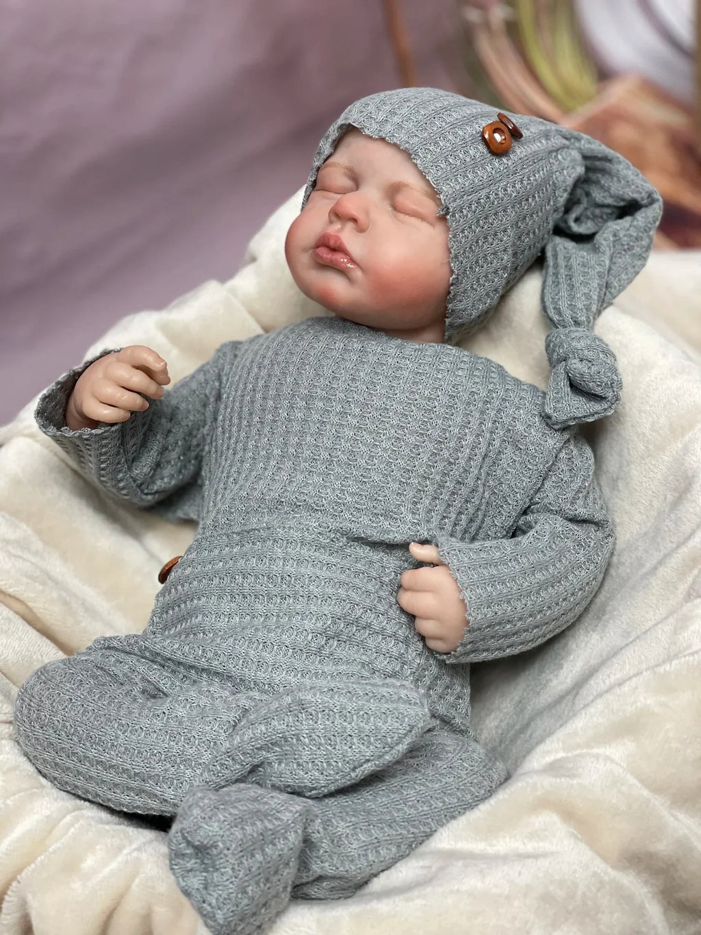 Harper & Hayden Twin Reborn Dolls with Hand Painted Details