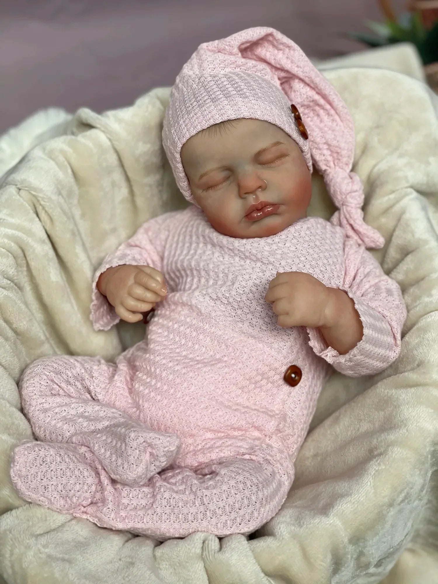 Harper & Hayden Twin Reborn Dolls with Hand Painted Details