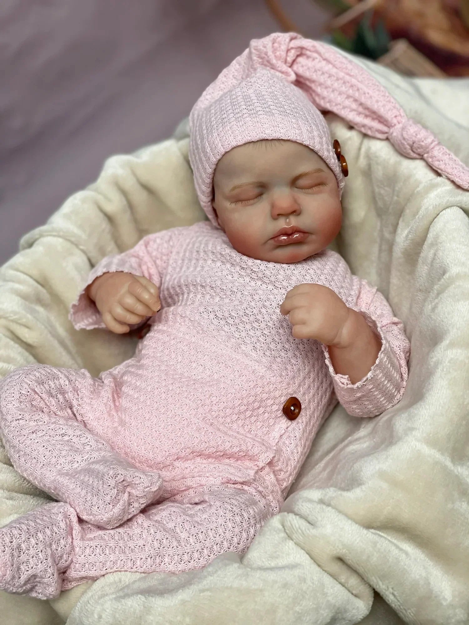 Harper & Hayden Twin Reborn Dolls with Hand Painted Details