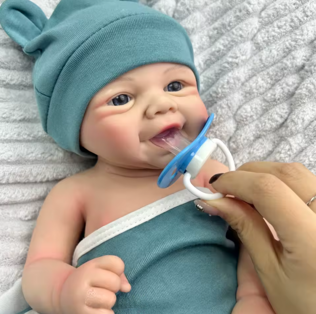 Vivienne – 17" Full Body Silicone Reborn Baby Doll – photo 4