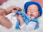 Willow – 55 cm Full Body Silicone Reborn Baby Girl Doll – photo 3