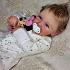 Millie Smiling Reborn Baby Girl Doll with Blue Eyes